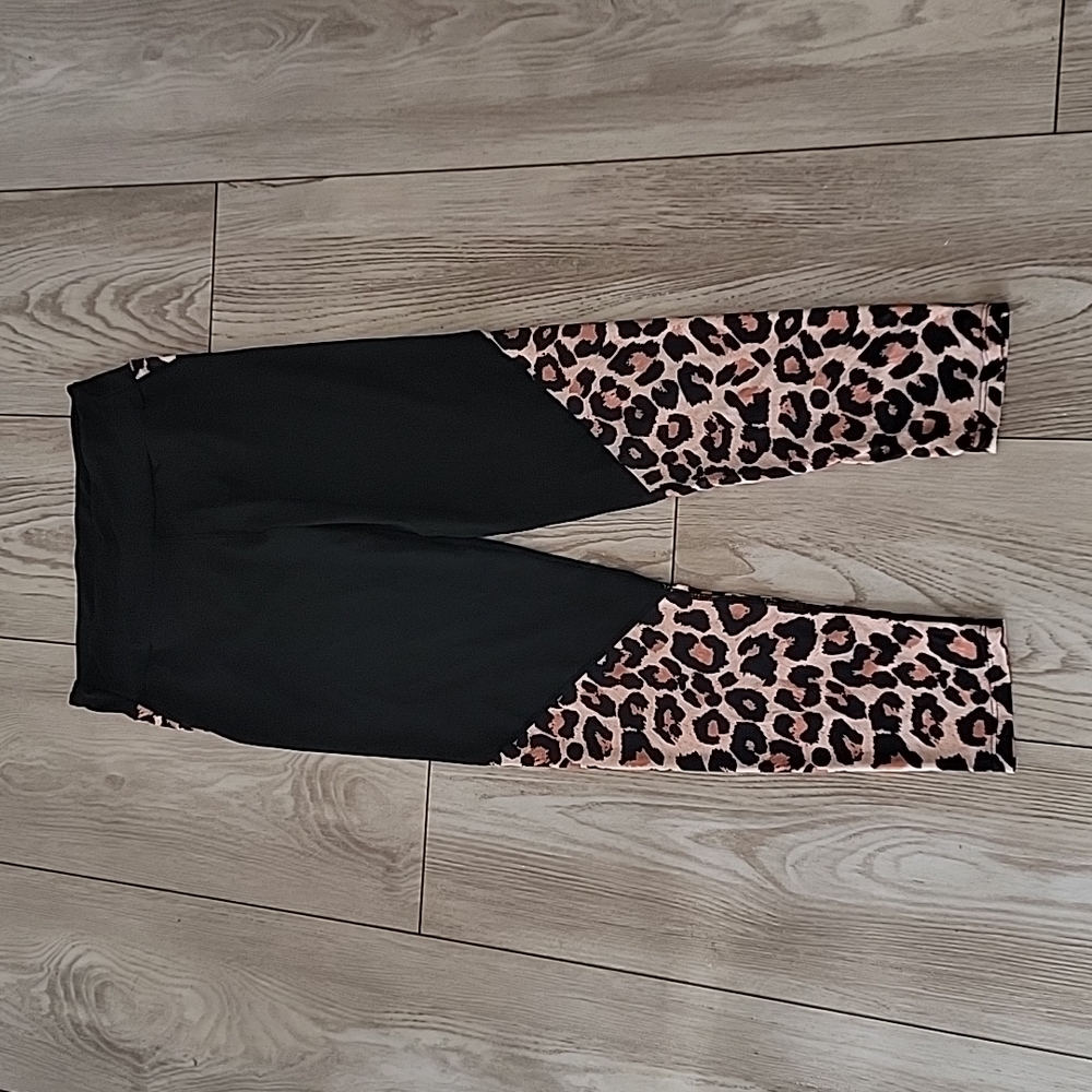 Shein leopard leggings